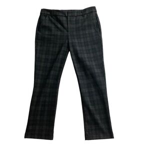 Wit And Wisdom Plaid Checkered Cropped Pant Size 6 Office Career